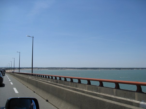 Ile de Re Bridge La Rochelle Ile de Re Bridge Charente Maritime family gite holidays swimming pool classic care hire