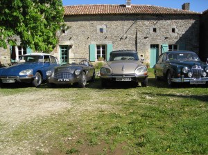 IMG_0545 Classic car holidays Citroen DS Jaguar Austin Healy