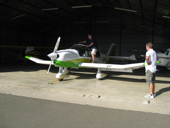 Trial flights in southwest France