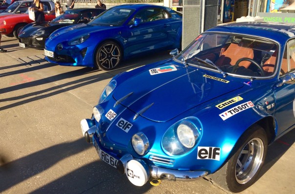 Renault Alpine 110 at Angoulême Circuit des Remparts 2021.