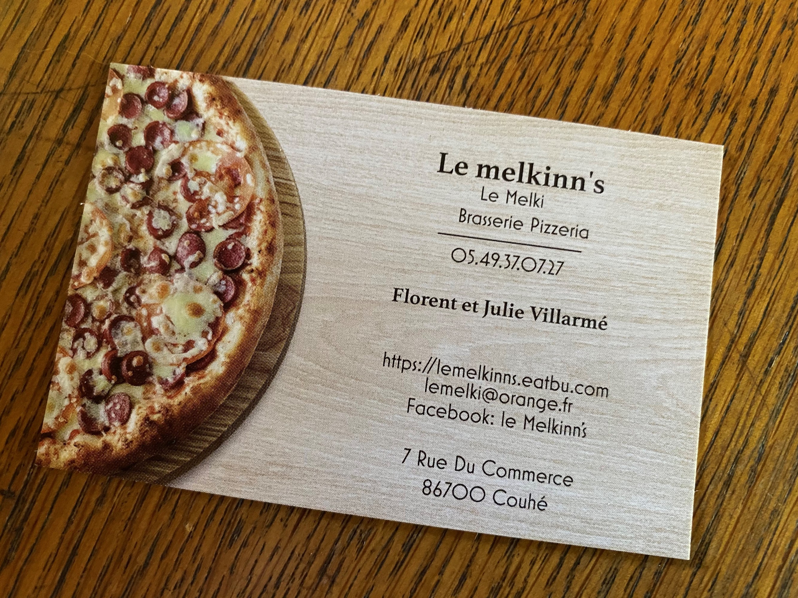 Le Melkinn's Brasserie in Couhé