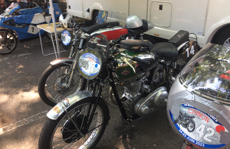 Motorcycling in France, classic motorbikes