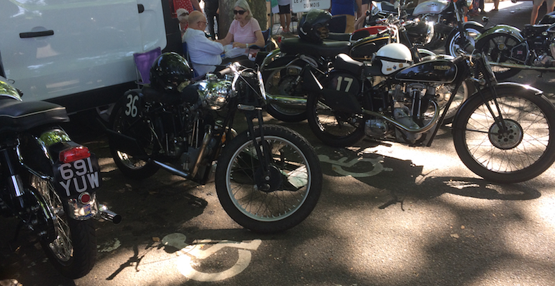 Motorcycling in France, classic motorbikes
